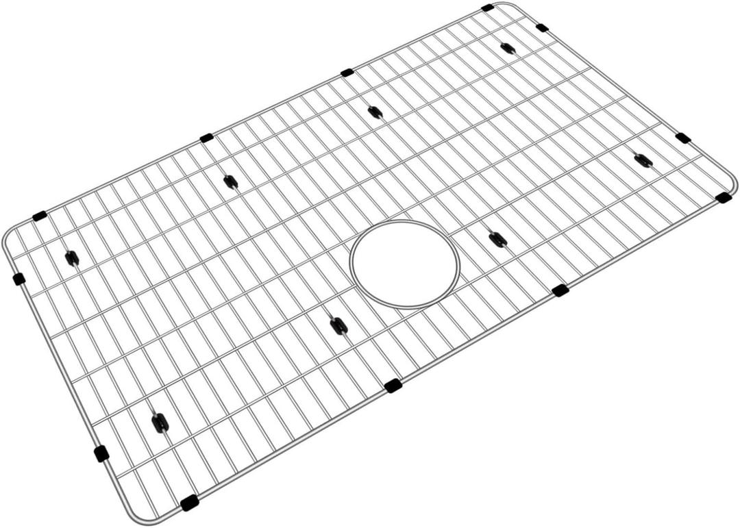 Kitchen Sink Grid Stainless Steel Sink Protector 26 x 14" Sink Rack for Bottom of Sink Compatible with EFRU281610T, EFRU2816T, and EFU281610T