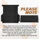 TripleAliners Truck Bed Mat & Tailgate Mat for 2024-2026 Ford Ranger (5FT) | for 2024-2026 Ford Ranger All Weather TPE Truck Bed Liner Tailgate Cover, Not Fit Drop in Bed Liner (5FT)