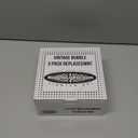 Novelty Lights Replacement Bubble Lights 3 Pack, Traditional Red/Yellow Liquid with Multicolor Bases, Vintage Glass Holiday Bulbs with Flowing Liquid, 5 Watts Each, C7/E12 Base