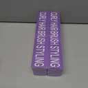 Evercomb Curl Defining Brush for Curly Hair - Detangling & Styling with Lightweight Ergonomic Nylon Bristles, Enhance Curls, Reduce Frizz/Breakage for Women (4PcsPurple) Pack of 2