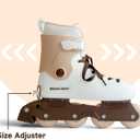 Inline Skates for Women Girls - Adjustable Size Roller Blades for Adult Female, Hard Shell ABEC-7, Smooth and Comfortable