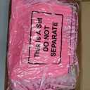 Ramede 21 Pcs Pink Spirit Wear Girls Team Spirit Day Accessories Field Camp Day Color War Accessories Pep Rally Supplies Camp Game Color Team Items Bulk Tutu Noisemaker Stickers for Sport