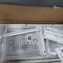 9-Drawer Dresser for Bedroom, Anti-Tip Tall Storage Organizer Chest of Drawers with Wooden Top and Metal Frame Fabric Bins for Closet, Living Room, Hallway, Entryway, Light Gray, 11.8"D x 39.4"W x 40"H