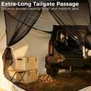 SUV Tent for Camping 6-8 Person with Ventilated Mesh, X-Large