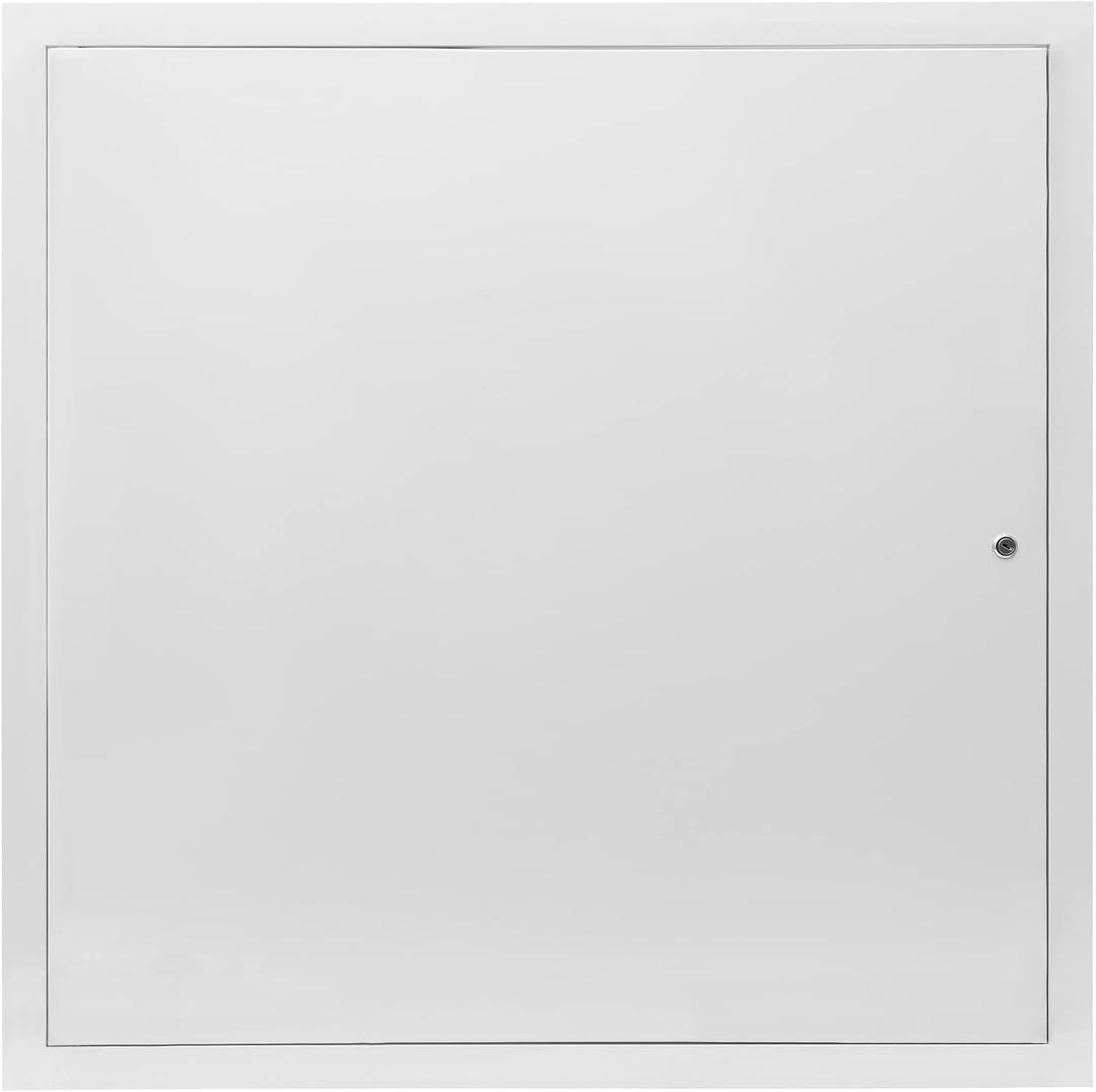 Thicken 1mm 16 x 16 Access Panel for Drywall,Attic Door, Ceiling Access Panel for Drywall,16x16 Metal Access Panels are Thickened to 1mm to Solve The Problem of Fragile Panels(Screwdriver Latch)
