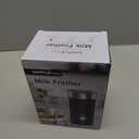 SIMPLETASTE Milk Frother, 4-in-1 Electric Milk Steamer, Automatic Warm and Cold Foam Maker and Milk Warmer for Latte, Cappuccinos, Macchiato (Blue)