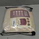 MIFXIN Tub Chair Slipcover 2-Piece Velvet Stretch Club Chair Cover with Cushion Cover Spandex Round Barrel Chair Couch Armchair Furniture Protector for Living Room Hotel (Beige)