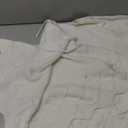 KHOYIME White Knitted Christmas Tree Skirt 48 Inches Rustic Vintage Large Xmas Tree Mat, Chunky Thick Knit Boho Under Tree Rug Skirt Farmhouse Decorations for Indoor Holiday New Year Home Party Decor