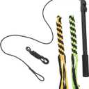 1Set Telescopic Dog Tease Wand Flirt Pole Dog for Interactive Play for Training and Exercise for Dogs and Cats