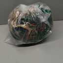 Hotop 12 Set Mini Wreaths for Kitchen Cabinet 12 Inch Small Christmas Wreath with Burlap Ribbon Red Berry and Eucalyptus Leaves for Xmas Window Front Door Fireplace Chair Farmhouse Hanging Decor