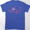 T-shirt Port& Company, Large, Blue