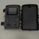 4K 60MP WiFi Trail Camera,Game Cameras with Night Vision Motion Activated Waterproof,Suitable for Outdoor Wildlife Detection, Monitoring Home Security (Green)