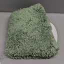 TECHMILLY Super Soft Shaggy Bathroom Rugs, Absorbent Thick Non Slip Microfiber Bath Rugs, Quick Dry Machine Washable Bath Mat for Bathroom Floor, Bathtub and Shower 17"x24" (Sage)