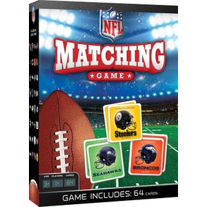 MasterPieces Sports Games - NFL Matching Game - Game for Kids and Family - Laugh and Learn