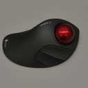 SANWA Bluetooth 5.1 + 2.4 G Wireless Ergonomic Trackball Mouse, Finger Control Roller Ball Mouse, 3 Device Switch, Silent Programmable Buttons, 1000/1600/2400 DPl, Compatible with PC, Windows, MacOS