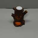 Halloween Bubble Machine, Haunted Stump Bubble Blower, USB Rechargeable, Wobbly Head Fun, Glow Eyes - Halloween Decorations Tree Toys Gifts for Kids, Boys, Girls