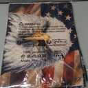 2 x 250 Anniversary USA Garden Flag Double Sided 4th of July Fourth of July Patriotic Party Decorations and Supplies for Home 12.5" X 18"