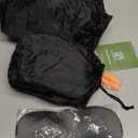 JefDiee Inflatable Foot Rest Pillow, Kids Airplane Bed, Adjustable 3 Layers Height Leg Rest Pillow, Airplane Travel Essentials Great for Office, Home, Trains, Cars (Grey)