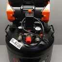 14Gal Portable Ultra Quiet Air Compressor, Max 115PSI 2HP 8.75CFM 70dB Oil-Free Low Noise Air Compressor for Auto Repair, Bike Tires, Garage Spray Painting 110V/60Hz