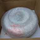 EAPUDUN Farmhouse Semi Flush Mount Ceiling Light Fixture, 3-Light Industrial Pendant Light in Oil Rubbed Bronze Finish with Clear Seeded Glass Shade, SMA1126-ORB