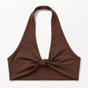 TWISTED HALTER TAUPE Medium-Large