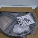 Heavy Duty 55 Gallon Drum Dolly  2000LB Capacity, Anti Rollover Design with 4 Swivel Casters & 2 Brakes, Double Fork Style for Warehouse/Industrial Use (Black)