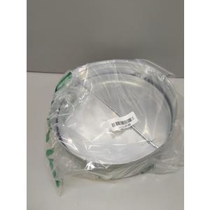 [Upgraded] Hon&Guan 10 Inch Duct Backdraft Damper, One-Way Airflow Ducting Insert Backflow Preventer Duct Draft Blocker, HVAC Inline Fan Vent (Sliver)