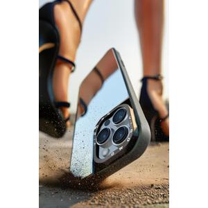 VIROMO Unbreakable Mirror Case for iPhone 16 Pro [2 Screen Protectors Included] [Compatible with MagSafe] Flexible Acrylic Not Glass Shockproof Slim Scratch Resistant for Women