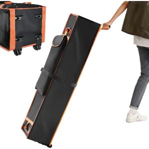 10x10x62 Inch Tent Bag Replacement Part, Made with 800D Waterproof Oxford Fabric, Features Handles & Roller Wheels for Easy Transport, Durable Canopy Carrying Bag Designed for 10x10 Pop-Up Tents
