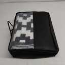 WFLNHB Outdoor Rug 6x9ft, Foldable Reversible Outdoor Plastic Straw Rug, Outdoor Carpet, Outside for Patio, Camp, Picnic, Balcony, Deck, Backyard, Black and White