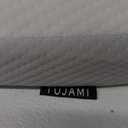 Cervical Neck Pillow for Neck Shoulder Pain Relief, Soft Contour Side Sleeper Pillow of 2 Heights, Odorless Q-max Cooling Memory Foam Orthopedic Bed Pillow for Back Stomach Sleeper (Grey-white)