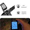 Bike Computer Wireless GPS, Bike Speedometer with 2.6 Inch Huge Screen Auto Backlight,ANT Cycling Computer