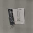 Bladeless Tower Fan, 1400W Space Heater & 40W Cooler Fan Combo with Remote, 80Oscillation, 8 Speeds and 3 Heating Modes, 9H Timer, LED Display, Fast Safety Heat and Quiet for Bedroom, Kitchen, Office