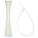 Boao 50 Pieces Christmas Clear Banisters Ties 10 Inch Reusable Holiday Garland Tie Flexible Nylon Wire Self Locking Tie for Craft Gift