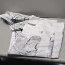 Avezano Winter Photography Backdrop Glitter White Snow Forest Pine Tree Christmas Party Decoration Winter Snowy Scene Background for Christmas New Year Event Party Decoration Banner (7x5ft)