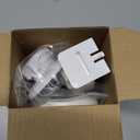 Universal 2-in-1 Wall Mount for Solar Panel & Camera-Compatible with Ring Stick Up Cam/Spotlight Cam/Plus/Pro(Battery), Blink, Arlo, Eufy, Wyze-Adjustable Solar Panel Mount with 360° Rotation White