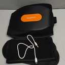 IKEEPFIT Portable Heating Pad for Back, Cordless Wearable Heat Belt with Massager for Lower Back Pain Relief, Battery Powered 8000 mAh Rechargeable, MAXwarm 3.0, Gift for Women Men 90-310 lbs (Black)