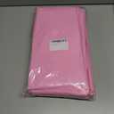 CXPSINC Plastic Tablecloth 54" x 108"Disposable Tablecloth Rectangle Plastic Table Cover for 6 to 8 Foot Tables Indoor or Outdoor Parties Birthdays Christmas (Pink, 16 Pack)