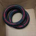 BANGTING 2PCS Upgrade 50/75-6.1 Scooter Off-road Solid Tires, 8.5x2 inches Tires Tubeless for Gotrax GXL V2/XR/APEX, 8 1/2 x2 Tire Replacement for Hiboy S2, Xiaomi 3 Lite/3/Pro 2/1s/M365 (Red, Off-Road (NO Tools))