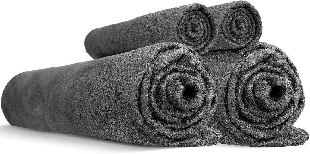 XANGNIER 4 Pack Car Drying Towel, Extra Large Microfiber Towels for Cars, Super Absorbent Micro Fiber Auto Drying Towel, Scratch Free, Reusable Wash Towels for Auto Detailing Flash, Car Cleaning Supplies (Dark Grey)