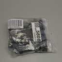 Boao 12 Pack Plastic Easel Stand Display Card Plate Stands Photo Holder Picture Frame Book or Other Items Easel for Weddings, Birthdays, Home Decoration, Tables (6 Inches,Black)