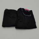 Fruit of the Loom womens Short Sleeve Tee and Pant 2 Piece Sleep Set (4X, Black)