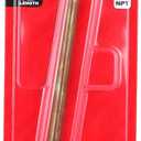 Straight Foot Dual Head Air Chuck for Tire Pressure Guage, 12" Extended Reach, 1/4" FNPT, 150 PSI, Truck, Tractor Trailer, Semi Truck, Dually, RV & Car, S-693-12