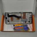 Incell For Samsung Galaxy S21 Ultra 5G LCD Screen Replacement For Samsung S21 Ultra 5G Display for SM-G998U SM-G998b/DS Ddigitizer Replacement Touch Screen Repair Part With Frame(Silver)