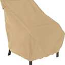 Classic Accessories Terrazzo Water-Resistant 26.5 Inch Patio Chair Cover, Outdoor Chair Covers