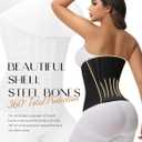 SHAPSHE Waist Trainer for Women Tummy Control Waist Cincher Corset Sport Workout Body Shaper Postpartum Belly Band Gym, M
