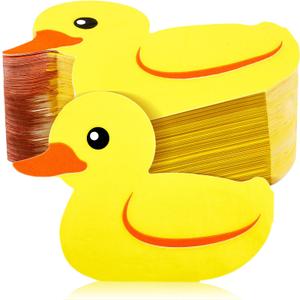 Henoyso 100 Pcs Rubber Duck Paper Napkins Cute Party Napkins Rubber Duck Party Supplies for Birthday Baby Shower Dinner Picnic Summer Table Decorations Favors