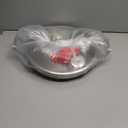 13 Inch Tri-Ply Stainless Steel Paella Pan with Lid for 6 Servings - Includes Hot Handle Holders - Induction, Oven and Dishwasher Safe Skillet, Indoor Outdoor Cooking Cacerola Paellera Sarten