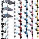 30 Slots Cell Phone Locker Box for Classroom Office Gym Factory
Clear Acrylic Cell Phone Storage Cabinet Wall Mounted, Charging Hole (Upgrade Size), Locks, Key, Number for Employee Office