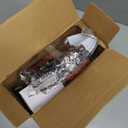 Vintage Swing Clock Building Blocks Set  751 PCS Real Working Mechanical Clock with Alarm, Moving Pendulum & Rotating Dial, Retro Steampunk Decor Gift for Adults & Teens, Compatible with Lego Sets (Brown)